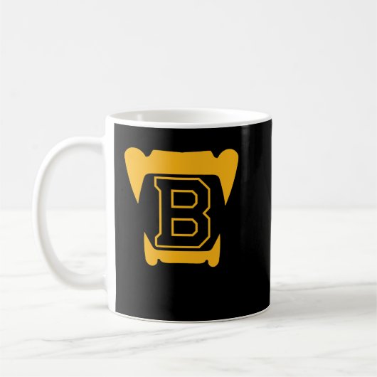 Boston    BruinsTeeth Classic T Shirt Kaffeetasse (Links)