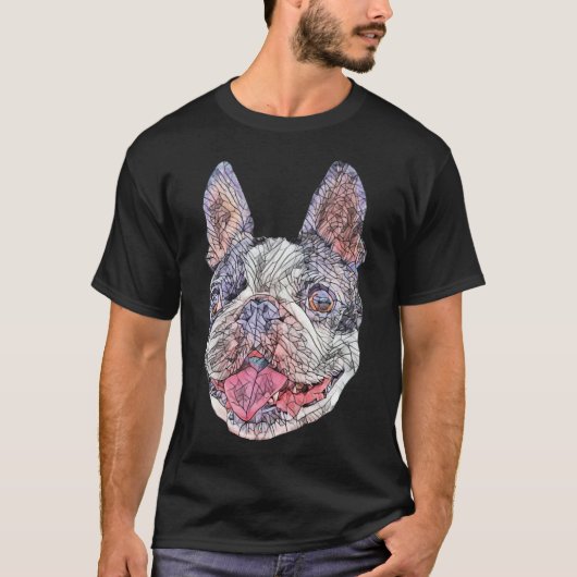 Boston Bull Terrier T-Shirt (Vorderseite)