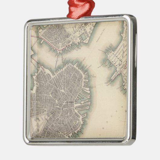 Boston, Charlestown, Roxbury Ornament Aus Metall (Links)