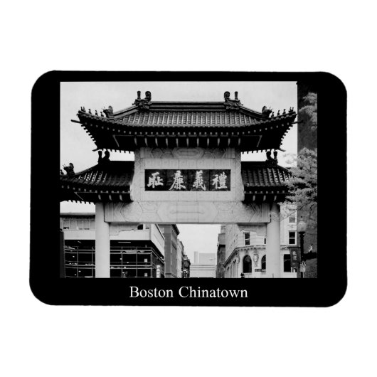 Boston Chinatown Magnet (Horizontal)