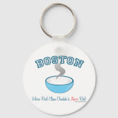 Boston Chowder War Schlüsselanhänger (Vorderseite)