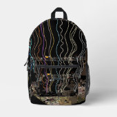 Boston City Lights Bedruckter Rucksack (Vorderseite)