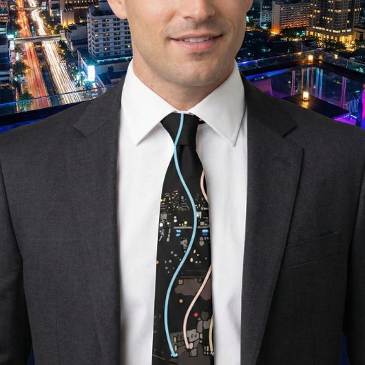 Boston City Lights Krawatte