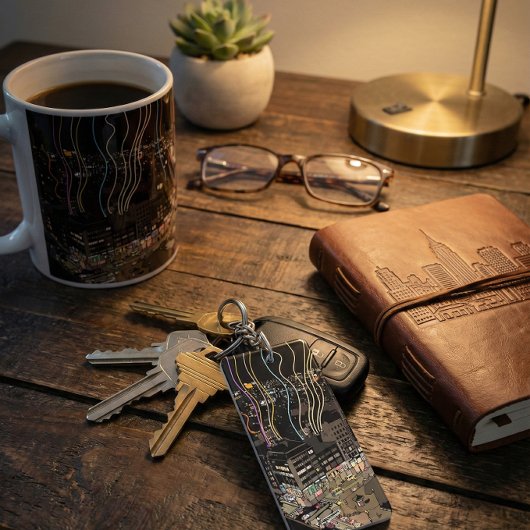 Boston City Lights Schlüsselanhänger