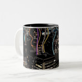 Boston City Lights Zweifarbige Tasse (Vorderseite Links)