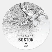 Boston City Map | Begrüßung