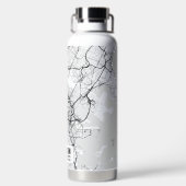 Boston City Map Trinkflasche (Rückseite)