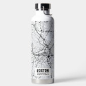 Boston City Map Trinkflasche (links)