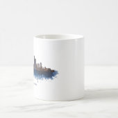 Boston City Skyline, Boston Ma Skyline Coffee Tass Kaffeetasse (Mittel)