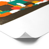 Boston City Skyline, Boston ma skyline Poster (Ecke)