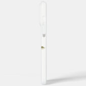 Boston City Skyline | Modernes Boston MA Case-Mate iPhone Hülle (Rückseite / Links)