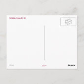 Boston City Skyline Postkarte (Rückseite)