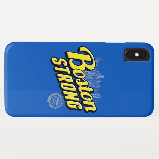 Boston City Strong Erinnerungen Case-Mate iPhone Hülle (Rückseite (Horizontal))