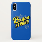 Boston City Strong Erinnerungen Decor iPhone Case (Rückseite)