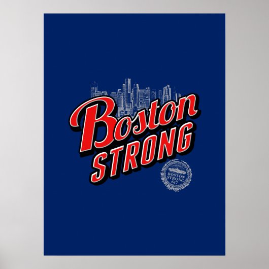 Boston City Strong Erinnerungen Poster (Vorne)