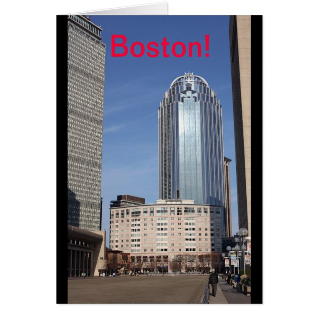 Boston Cityscape Card (Vorne)