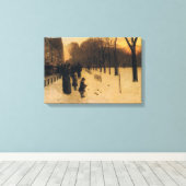 Boston Common in Twilight Leinwanddruck (Insitu (Holzboden))