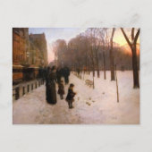 Boston Common in Twilight Postkarte (Vorderseite)