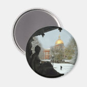 Boston Common Magnet (Vorderseite/Rückseite)