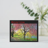 Boston Common Postcard - Maßgeschneiderte Postkarte (Stehend Vorderseite)