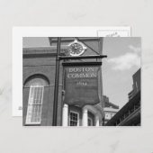 Boston Common Postcard Postkarte (Vorne/Hinten)