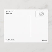 Boston Common Postkarte (Rückseite)