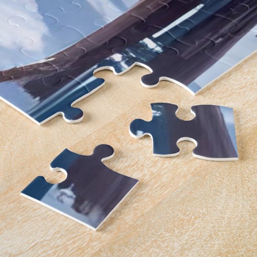 Boston Common Winter Snowfall Watercolor Puzzle (Seite)