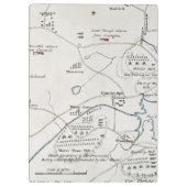 BOSTON-CONCORD KARTE, 1775 KLEMMBRETT (Rückseite)