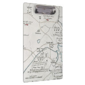 BOSTON-CONCORD KARTE, 1775 KLEMMBRETT (Rechts)