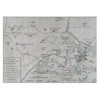 BOSTON-CONCORD KARTE, 1775