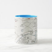 BOSTON-CONCORD KARTE, 1775 TASSE (Zentrum)