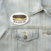 Boston Cream Eclair French Pastry Bakery Dessert Namensschild (Beispiel)