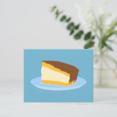 Boston Cream Pie Postkarte (Stehend Vorderseite)