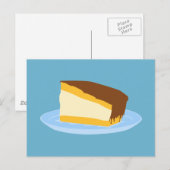 Boston Cream Pie Postkarte (Vorne/Hinten)