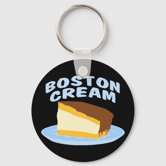 Boston Cream Pie Schlüsselanhänger (Vorderseite)
