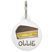 Boston Cream Pie Slice Dessert Feinschmecker Dog T