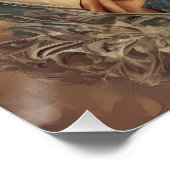 Boston, der Bullmastiff Poster (Ecke)