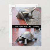 Boston - Der Hase und die Tortoise Postkarte (Vorne/Hinten)