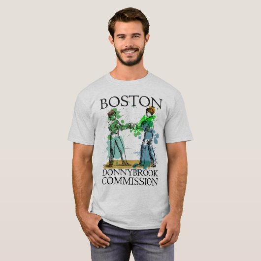 Boston Donnybrook T-Shirt der Kommission (Vorne ganz)
