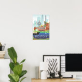 Boston Druck Poster (Heimbüro)