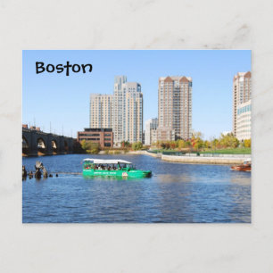 Boston Duck Tours Postkarte
