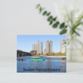 Boston Duck Tours Postkarte (Stehend Vorderseite)