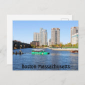 Boston Duck Tours Postkarte (Vorne/Hinten)