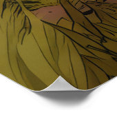 Boston Dynamics Robot in Hot Prairie Poster (Ecke)