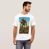 Boston Dynamics Roboter in Hot Prairie Fully .PNG T-Shirt (Vorne ganz)