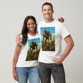Boston Dynamics Roboter in Hot Prairie Fully .PNG T-Shirt (Unisex)