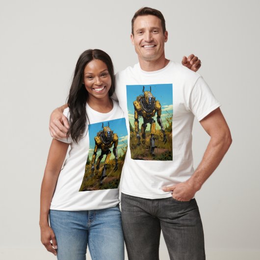 Boston Dynamics Roboter in Hot Prairie Fully .PNG T-Shirt (Unisex)