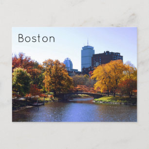 Boston Feiertagspostkarte