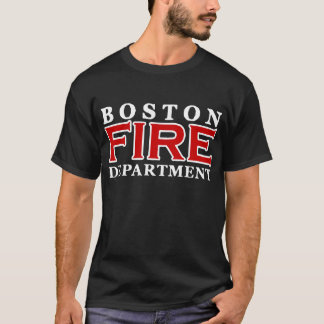 Boston-Feuerwehr-große Abteilungs-Aufgabe Boston T-Shirt
