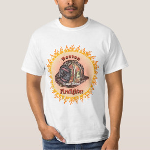 Boston Feuerwehrmann T-Shirt